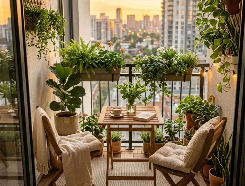 Small Apartment Balcony Ideas
