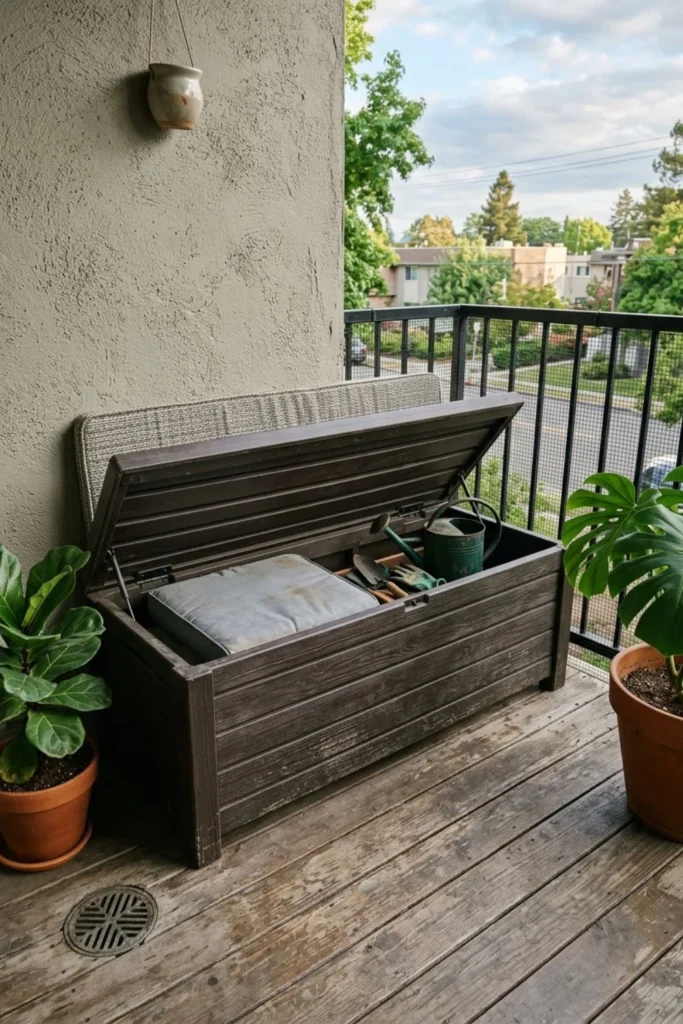 Small Balcony Makeover with Plants