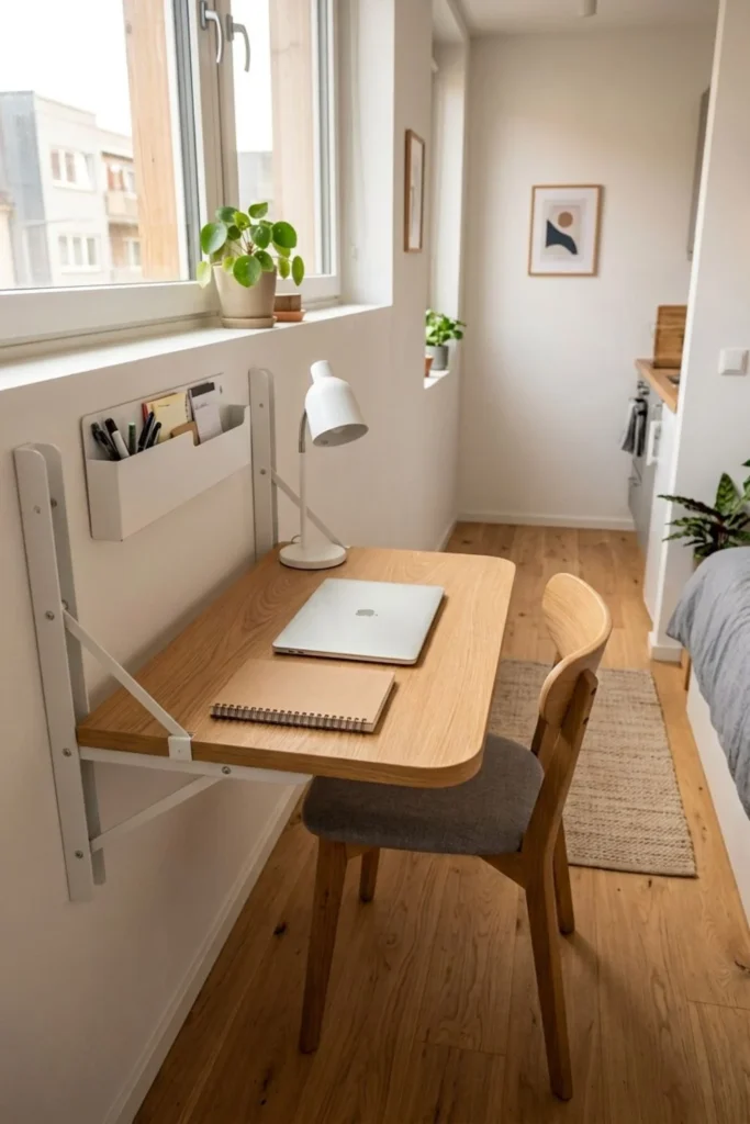 Add a Fold-Down Desk