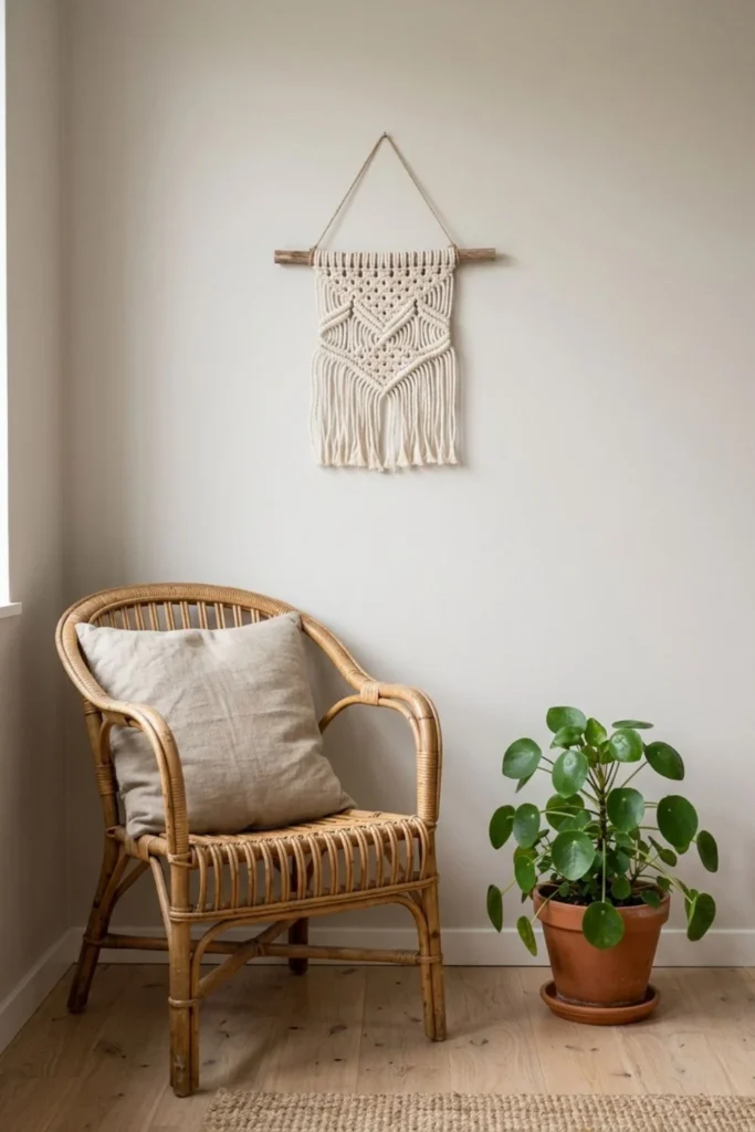 Minimalist Boho Wall Decor Ideas