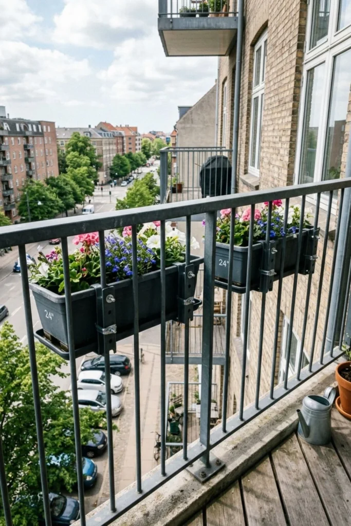 Small Balcony Makeover with Plants