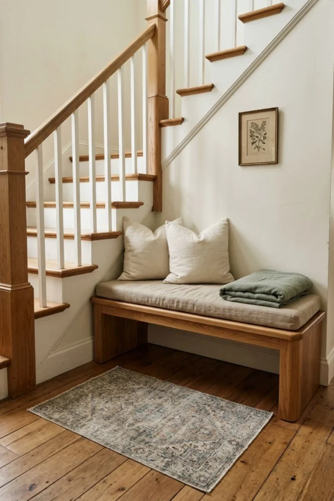 Cozy Under-Stairs Reading Nook Ideas