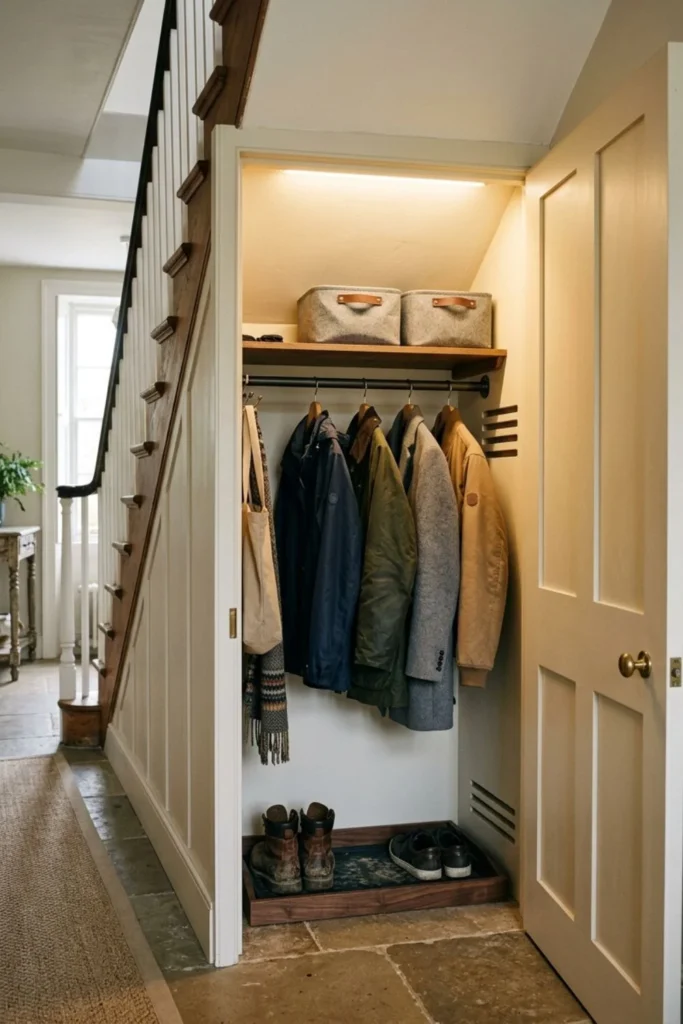 Under Stairs Storage Ideas
