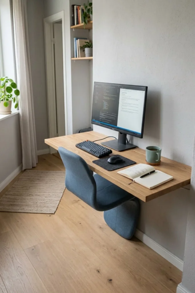 Choose a Slim Wall Desk