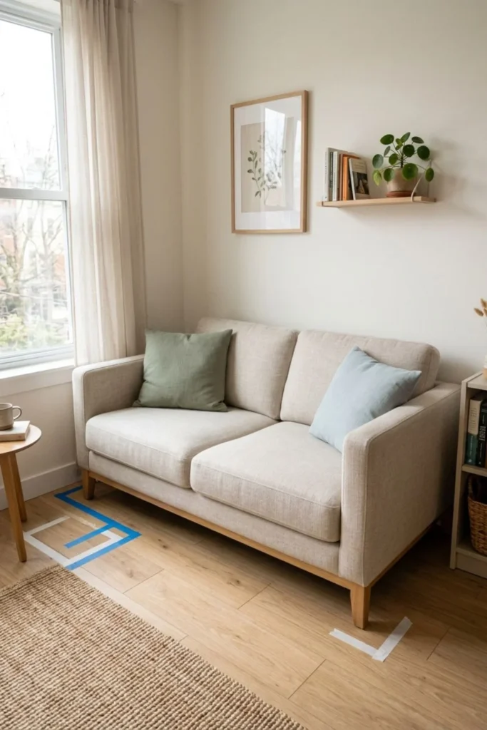 Small Living Room IdeasChoose a Sofa That Fits the Room