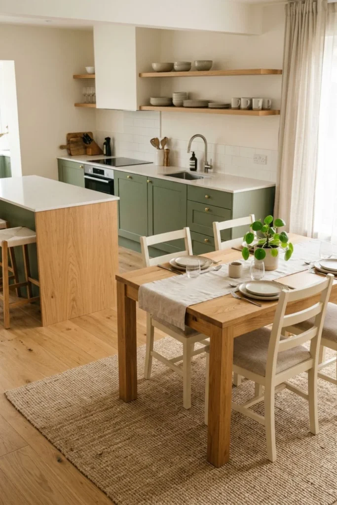 Sage Green Kitchen and Dining Ideas