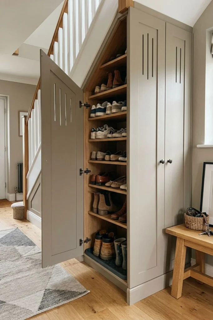Under Stairs Storage Ideas