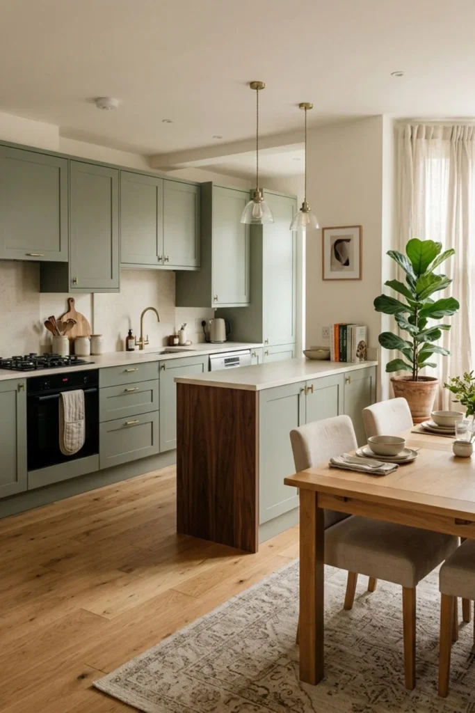 Sage Green Kitchen and Dining Ideas