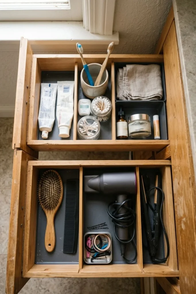 bathroom organization ideas