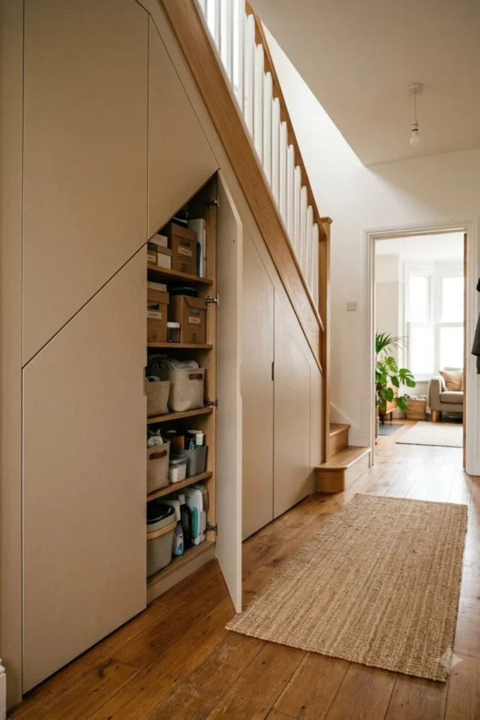 Under Stairs Storage Ideas