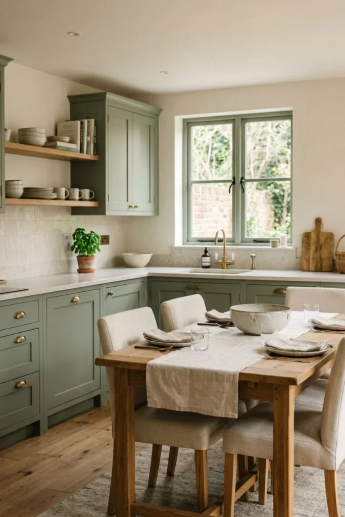 Sage Green Kitchen and Dining Ideas