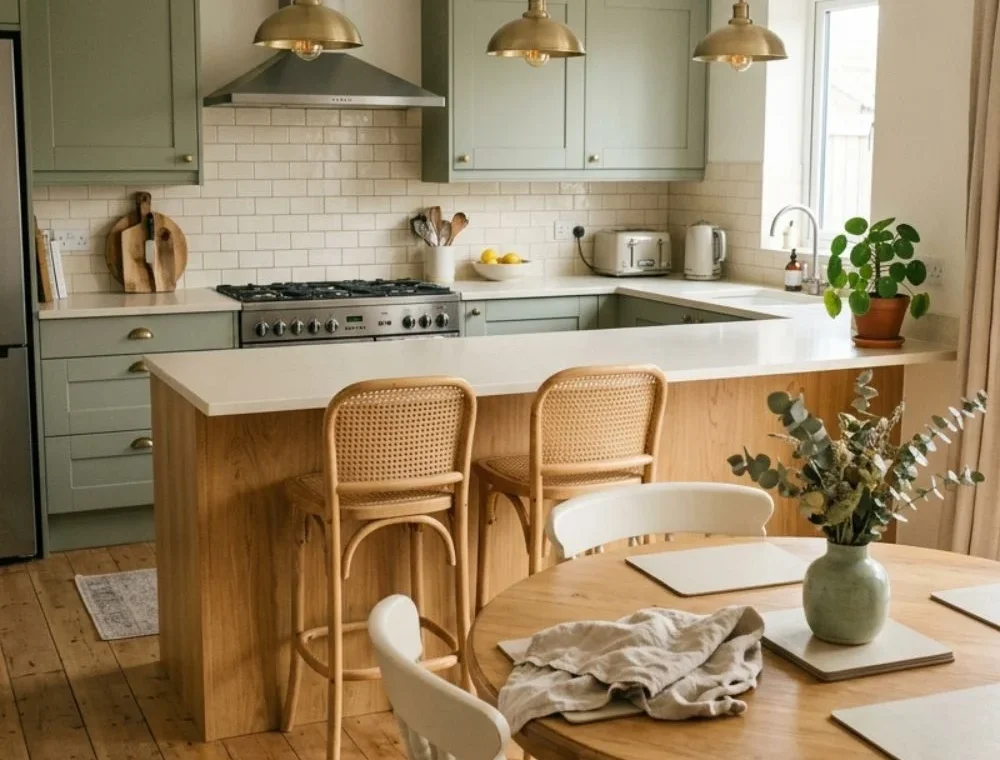Sage Green Kitchen and Dining Ideas