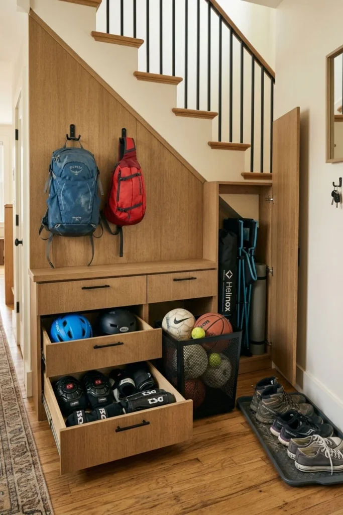 Under Stairs Storage Ideas