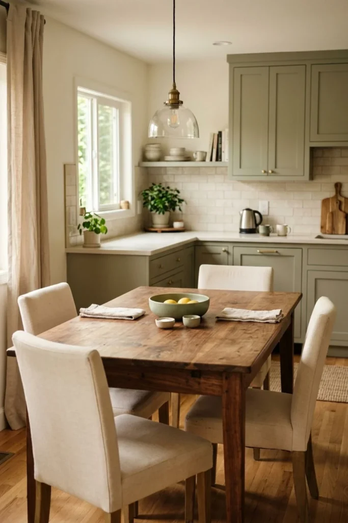 Sage Green Kitchen and Dining Ideas