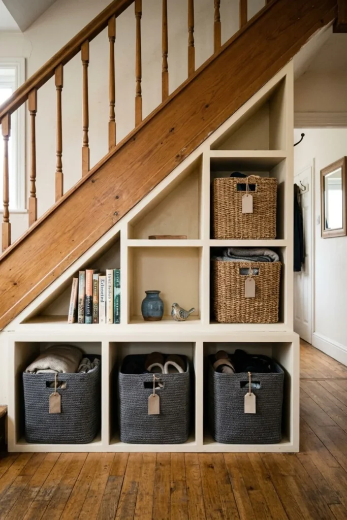 Under Stairs Storage Ideas