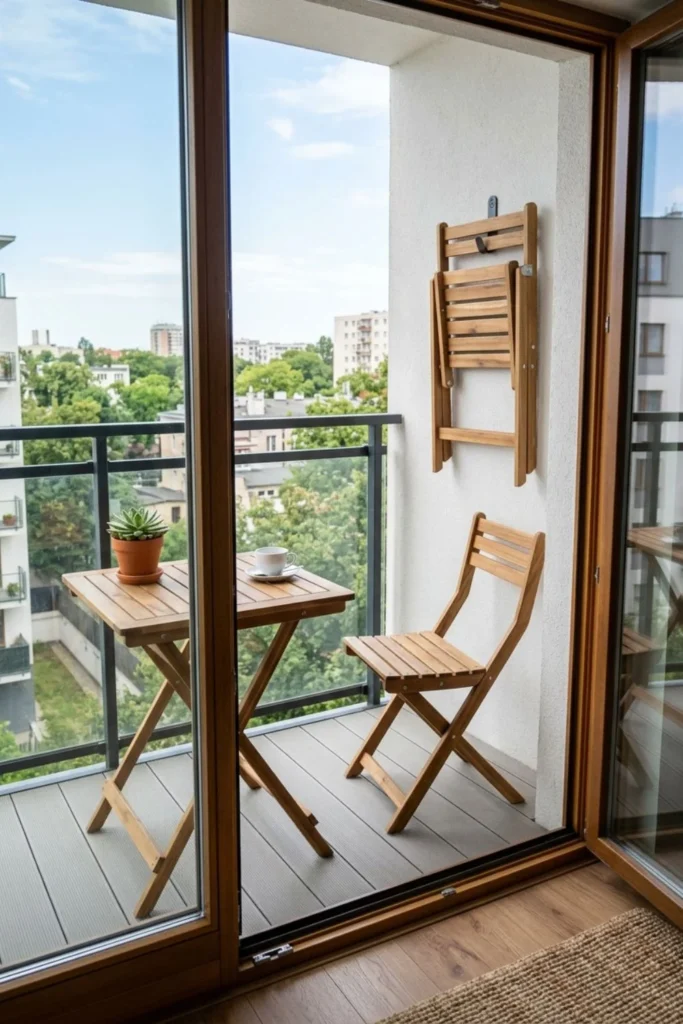 Use Folding Furniture