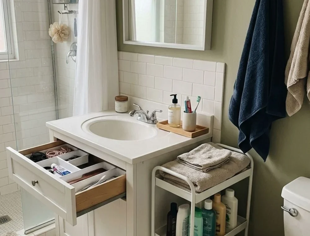 bathroom organization ideas
